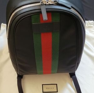 Gucci Front Stripe Backpack